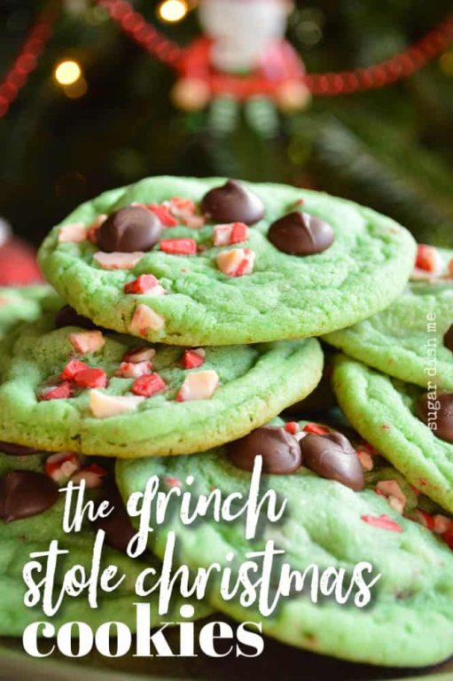 The Grinch Stole Christmas Cookies Sugar Dish Me
