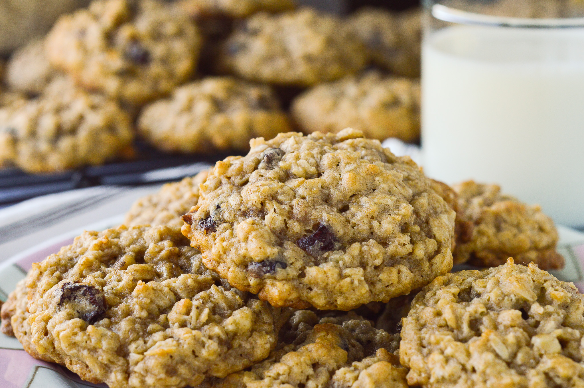 Classic Oatmeal Raisin Cookies - Sugar Dish Me