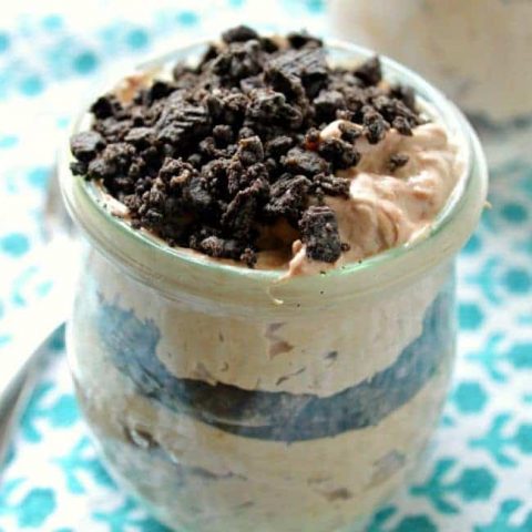 No Bake Nutella Oreo Cheesecake Parfaits Sugar Dish Me