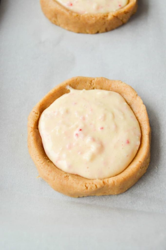 Peppermint Cheesecake Cookies - Sugar Dish Me