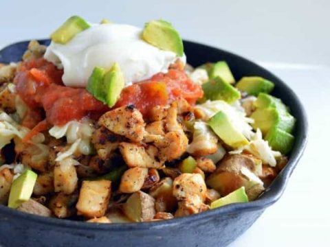 Chicken Fajita Skillet – Can't Stay Out of the Kitchen