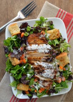 Crispy Cajun Chicken - Sugar Dish Me