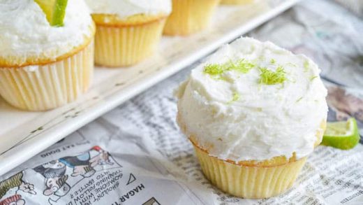 Tequila Lime Cupcakes with Margarita Buttercream - Sugar Dish Me