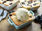 The Easiest Blackberry Cobbler - Sugar Dish Me