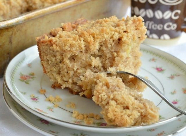 Brown Butter Banana Coffee Cake - Sugar Dish Me