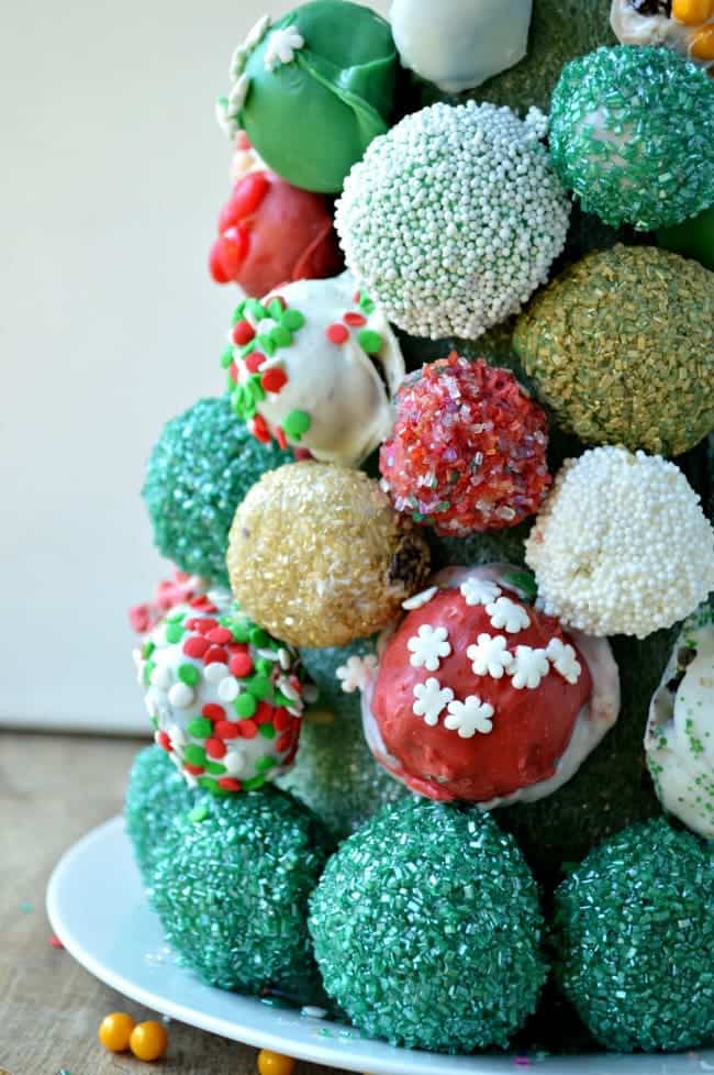 Oreo Cookie Ball Tree - Sugar Dish Me