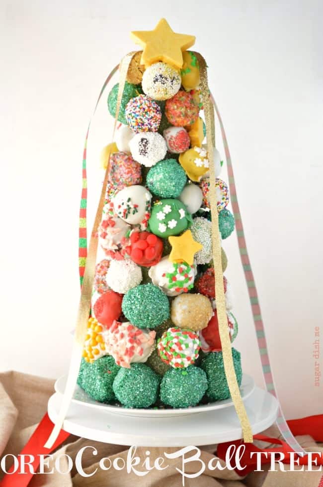 Oreo Cookie Ball Tree - Sugar Dish Me