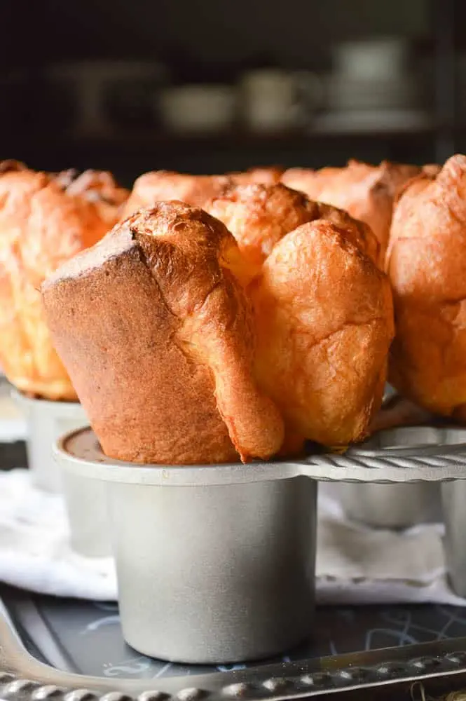 The Biggest Fattest Fluffiest Popover Recipe Sugar Dish Me