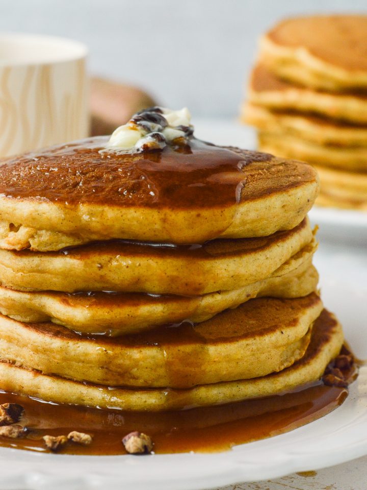 Sweet Potato Pancakes - Sugar Dish Me